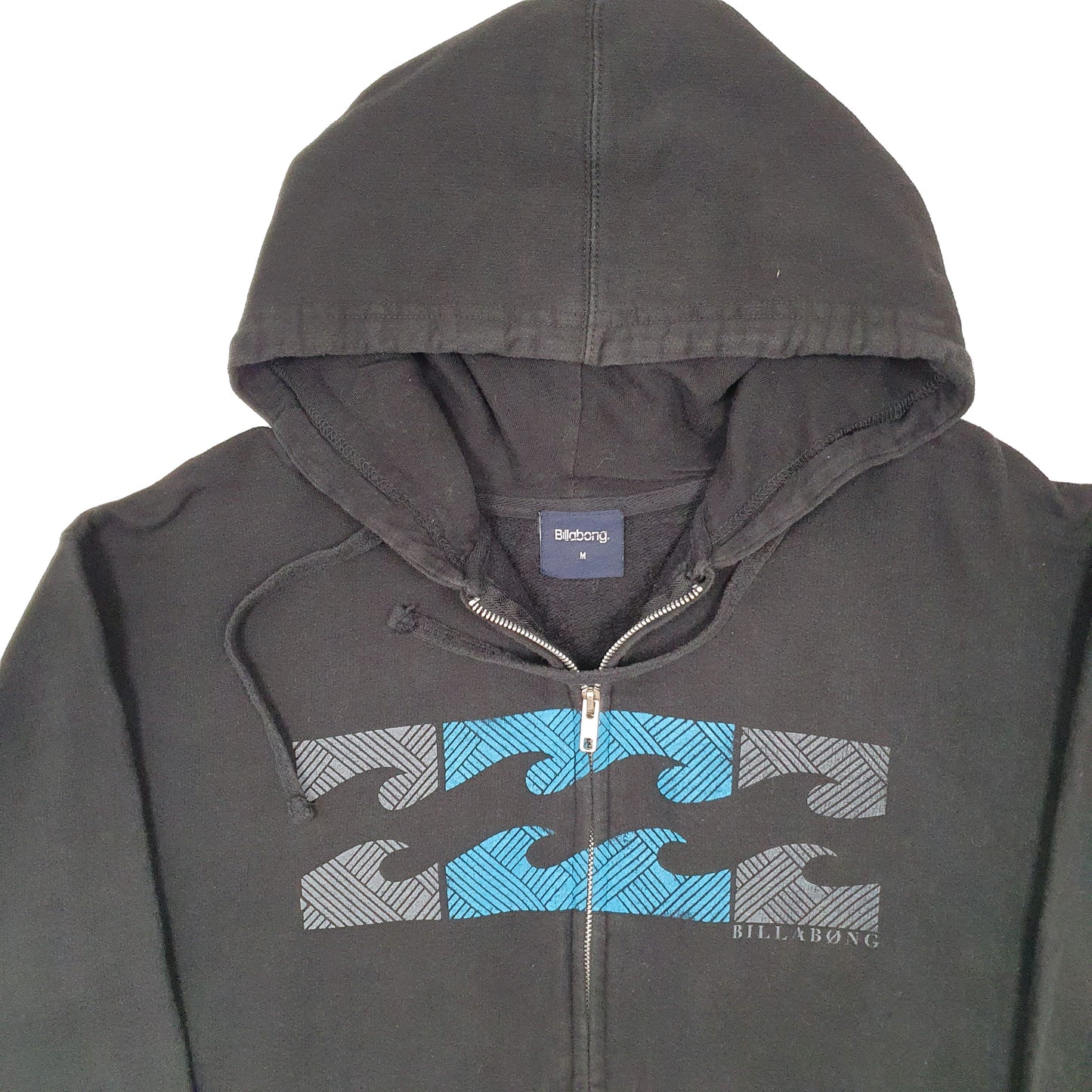 Mens Black Billabong Surf Full Zip Jumper