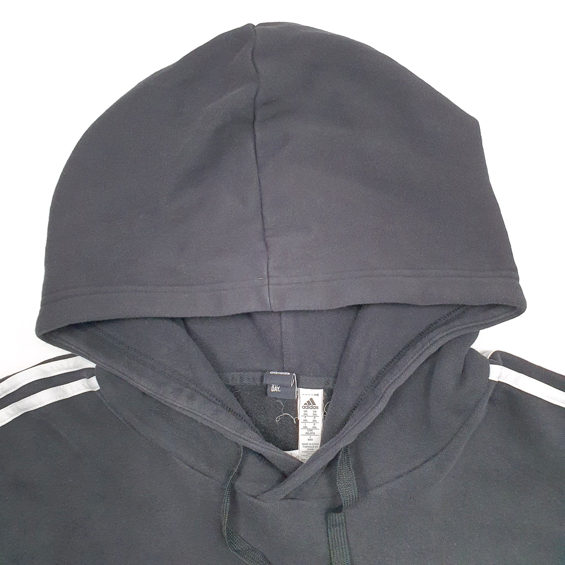 Mens Black Adidas  Hoodie Jumper