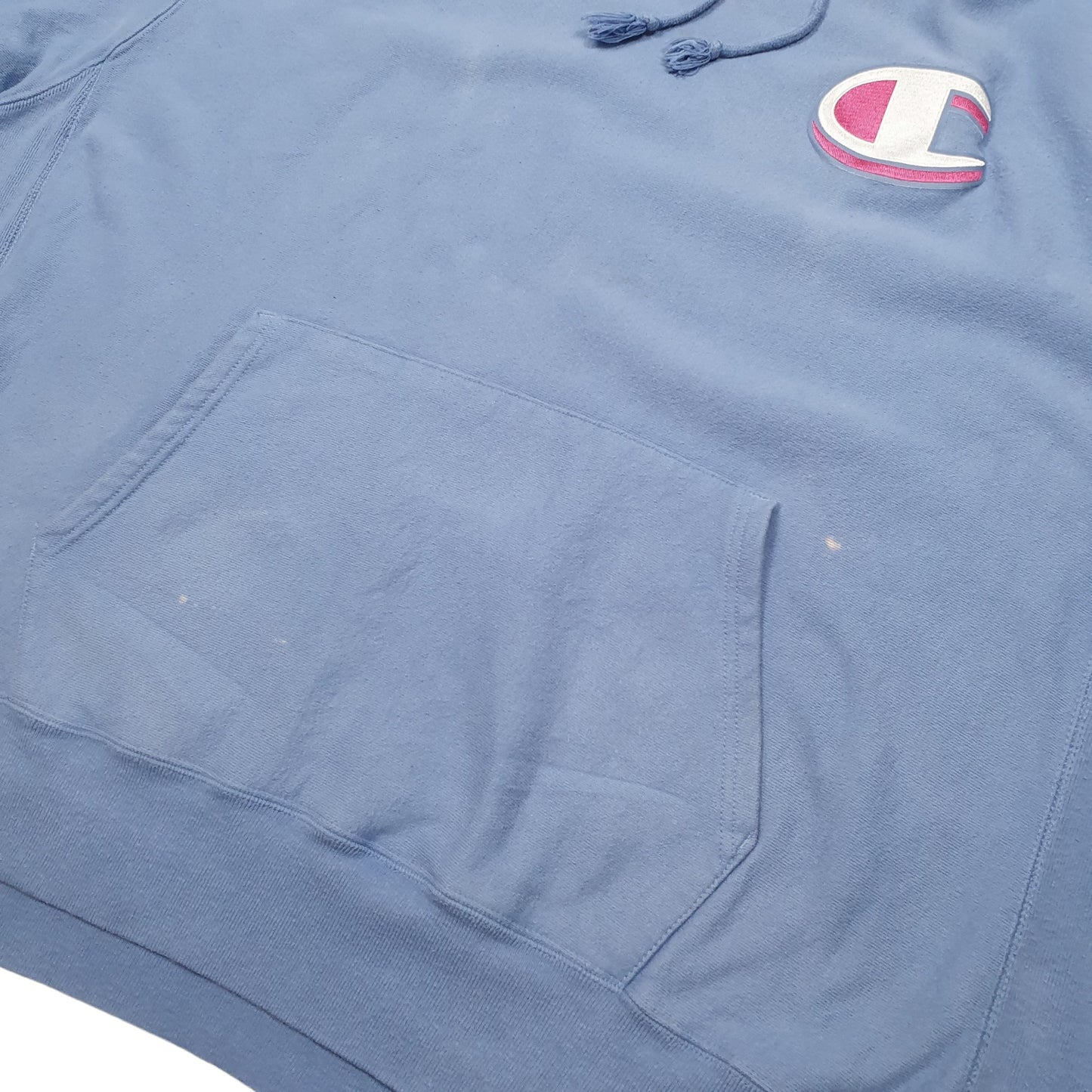 Womens Blue Champion  Hoodie Jumper