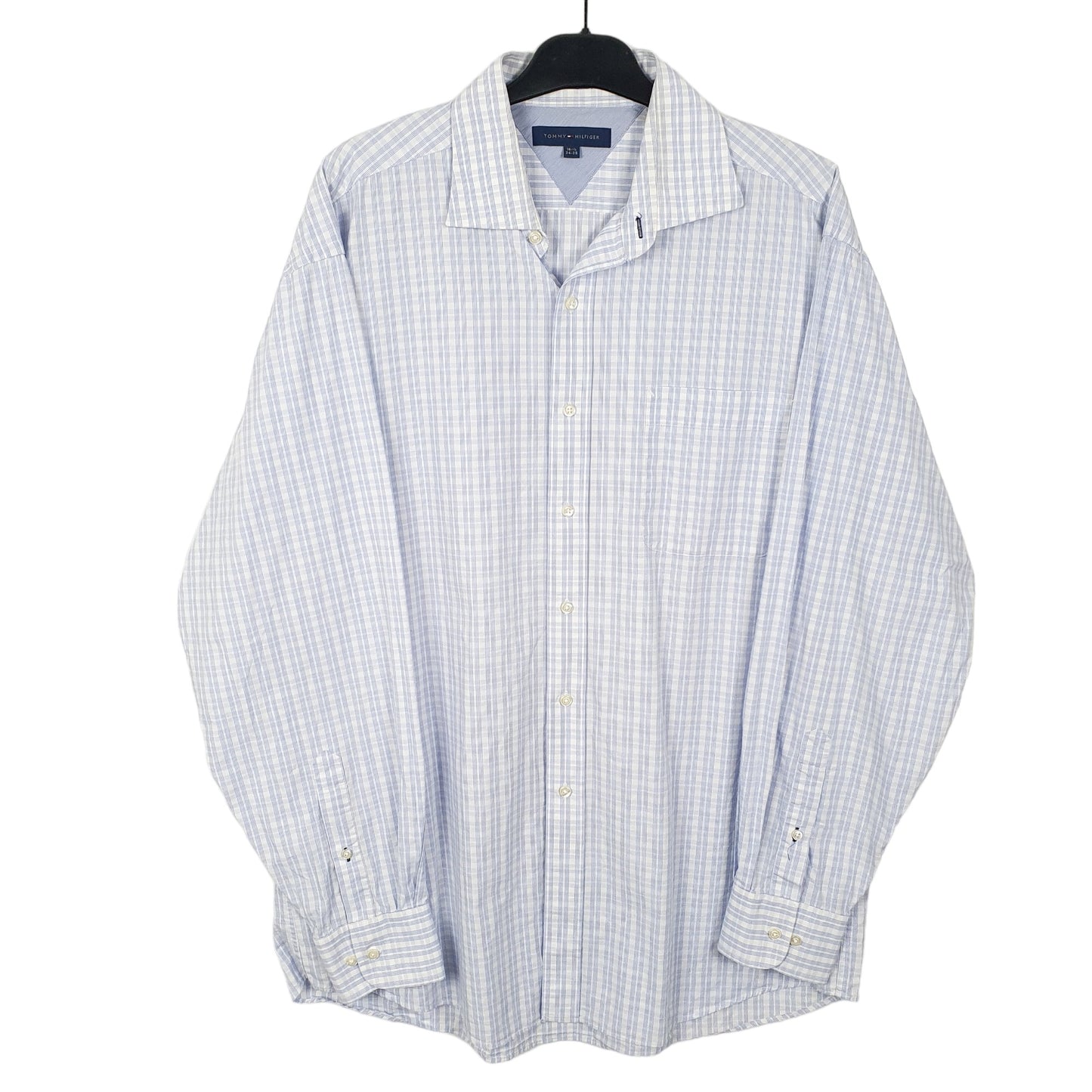 Blue Tommy Hilfiger Long Sleeve Shirt