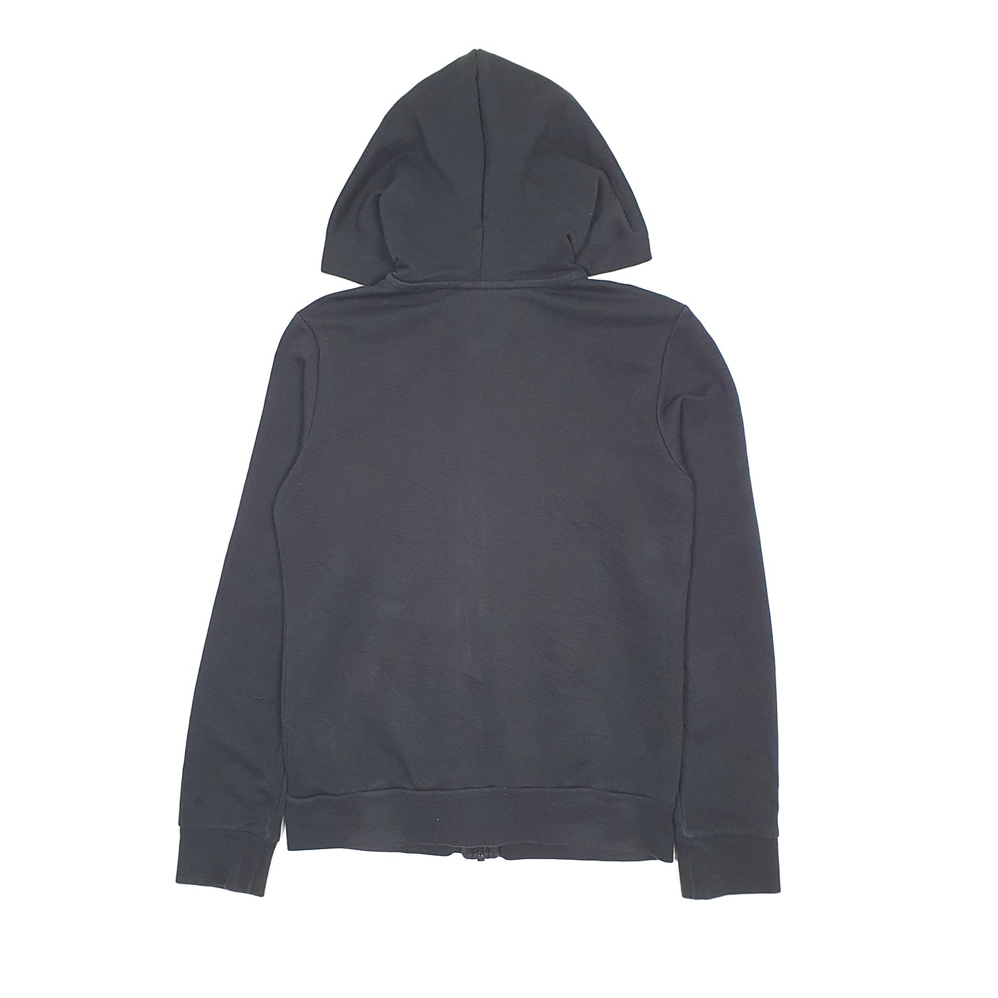 Womens Black Adidas Hoodie Full Zip Jumper