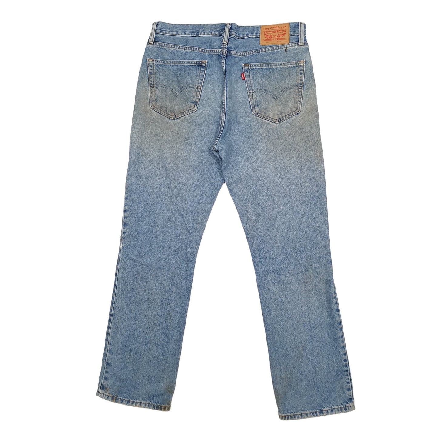 Mens Blue Levis  516 JeansW35 L30
