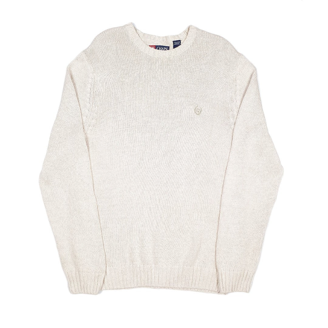 Cream Chaps Crewneck Jumper