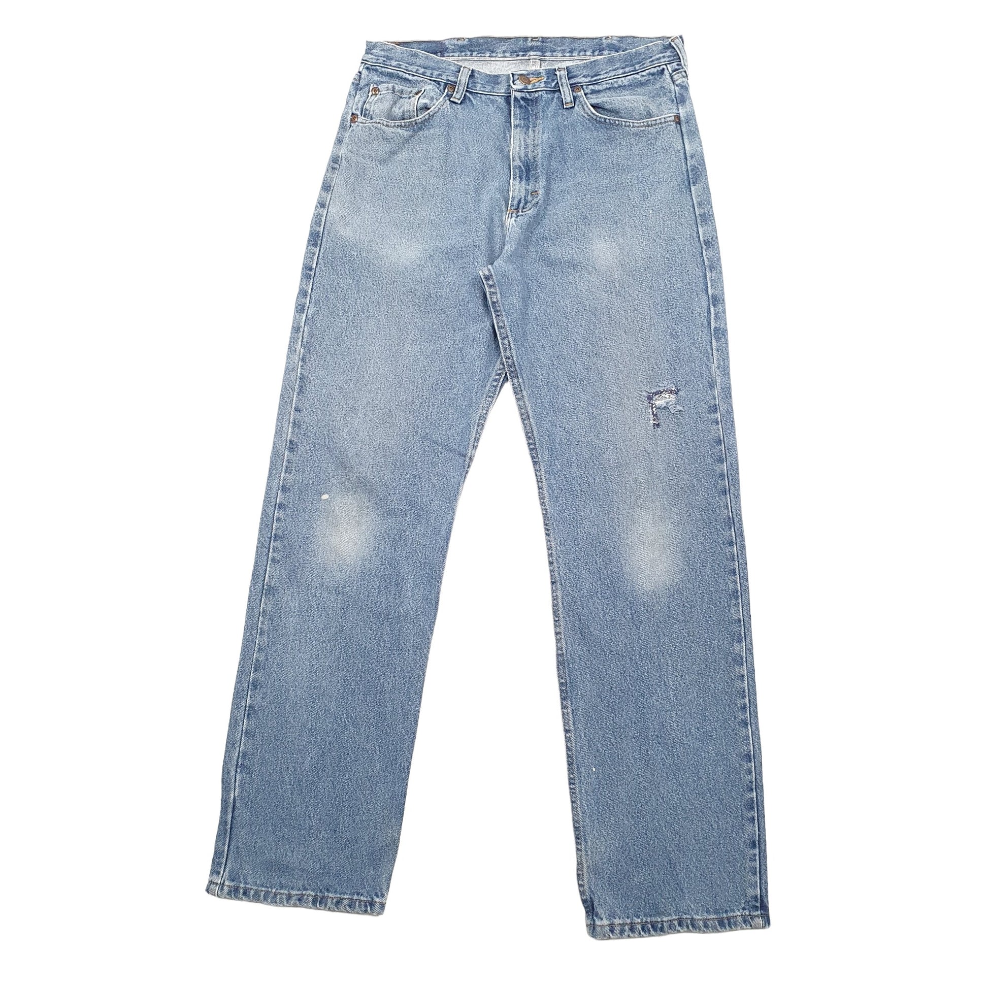 Wrangler Regular Straight Fit Jeans W34 L34 Blue