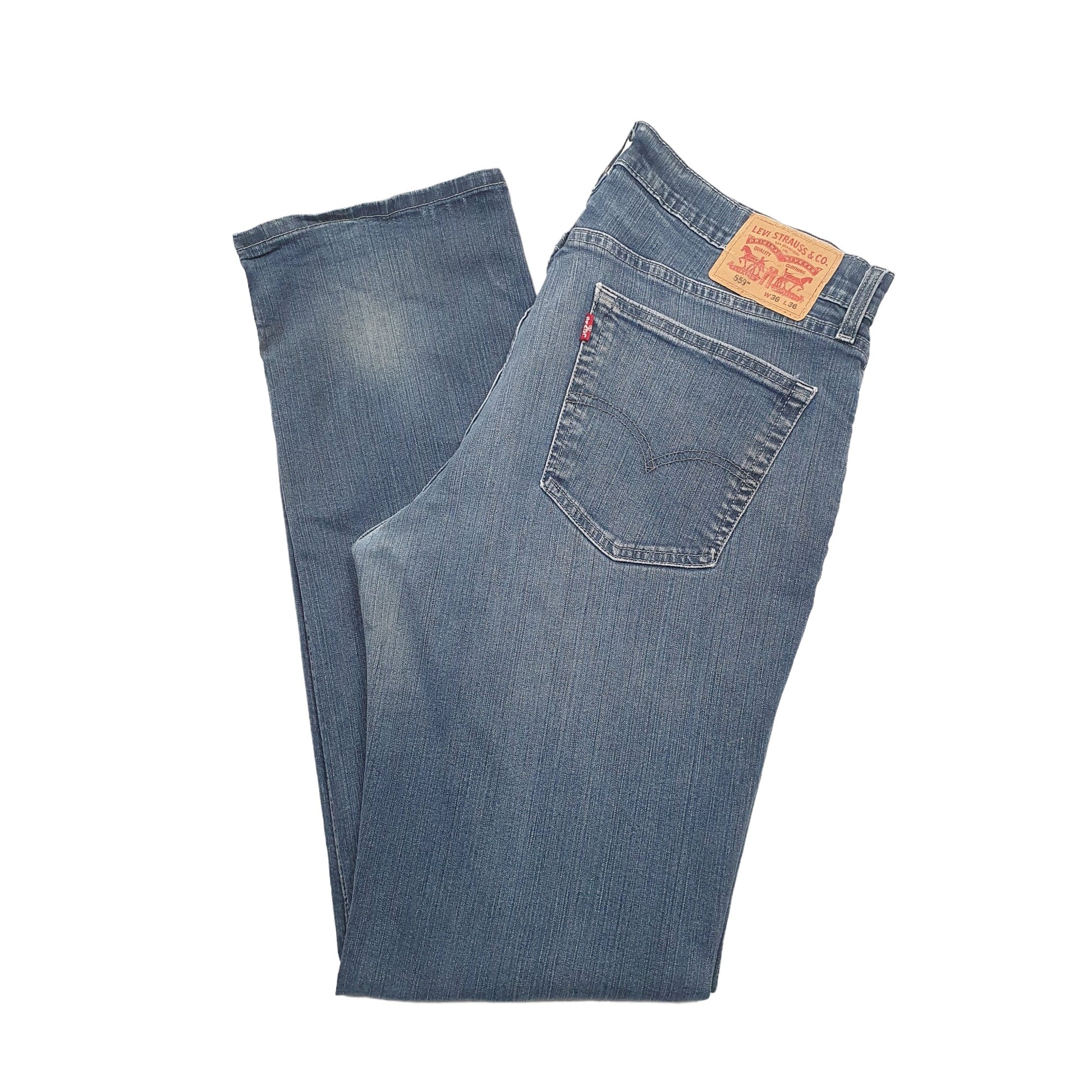 Levis 559 Relaxed Fit Jeans W36 L36 Blue