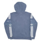 Mens Blue Adidas  Hoodie Jumper