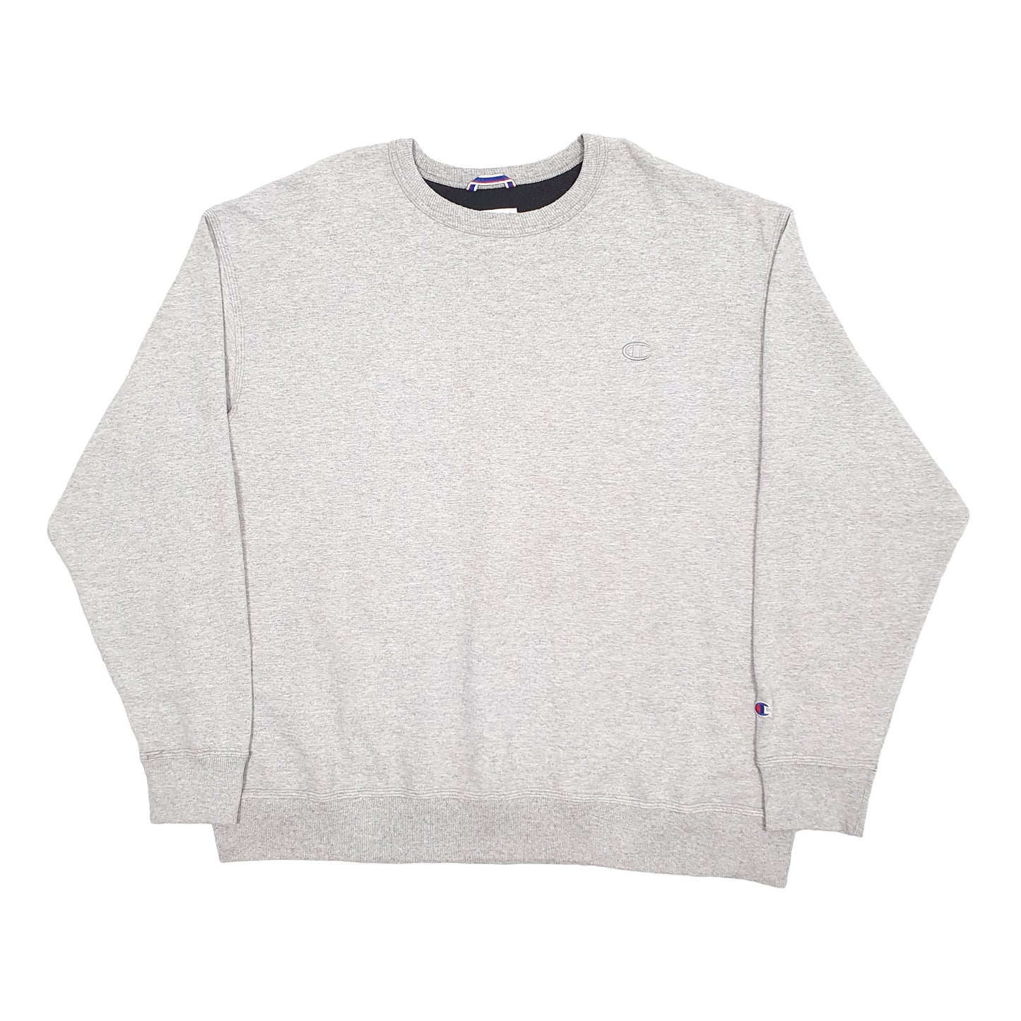 Mens Grey Champion  Crewneck Jumper