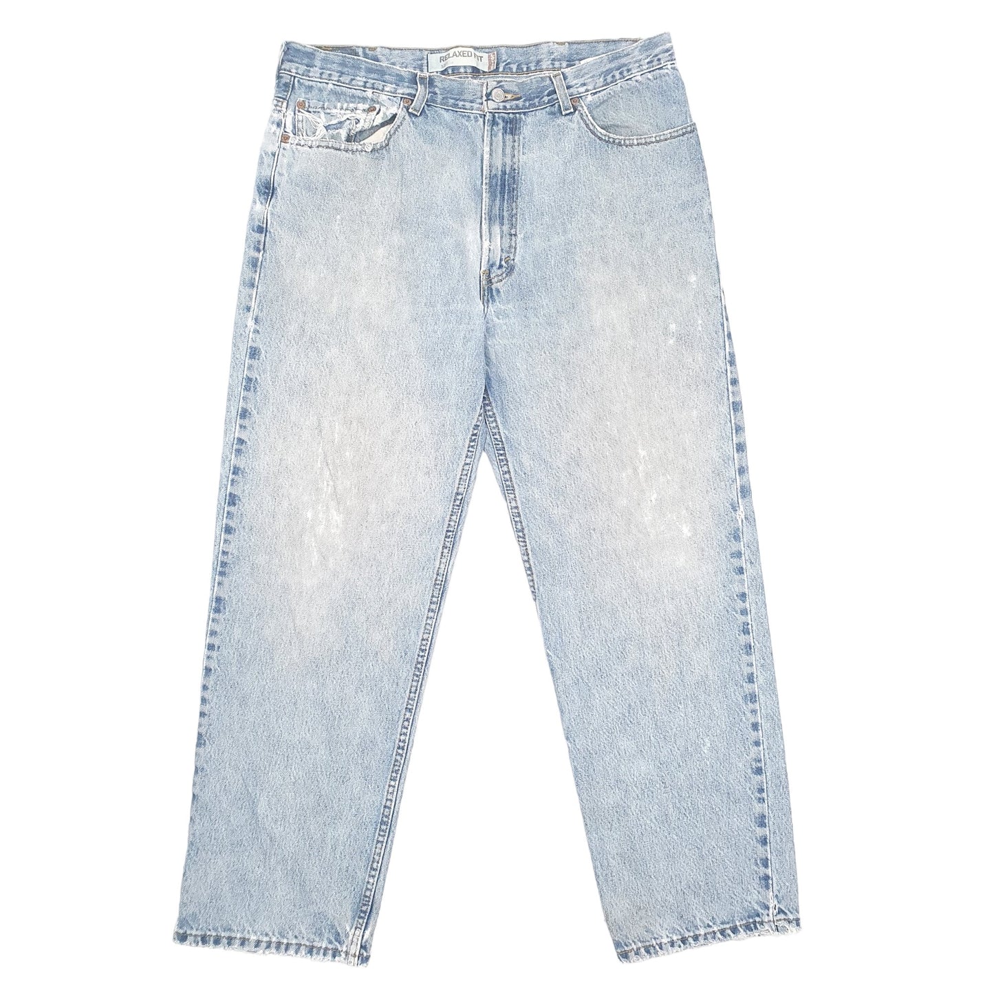 Mens Blue Levis  550 JeansW38 L30