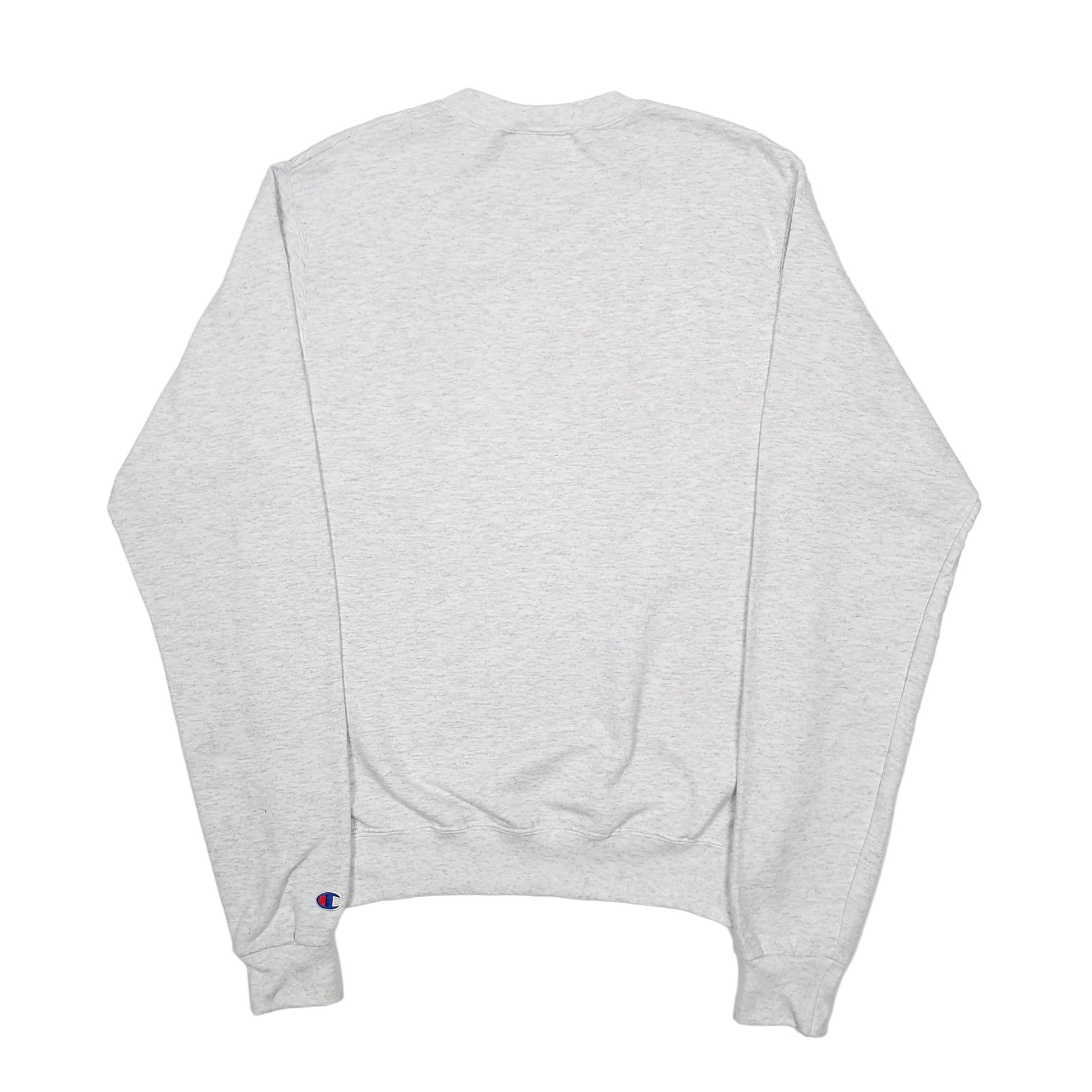 Mens Grey Champion STMA USA College Crewneck Jumper