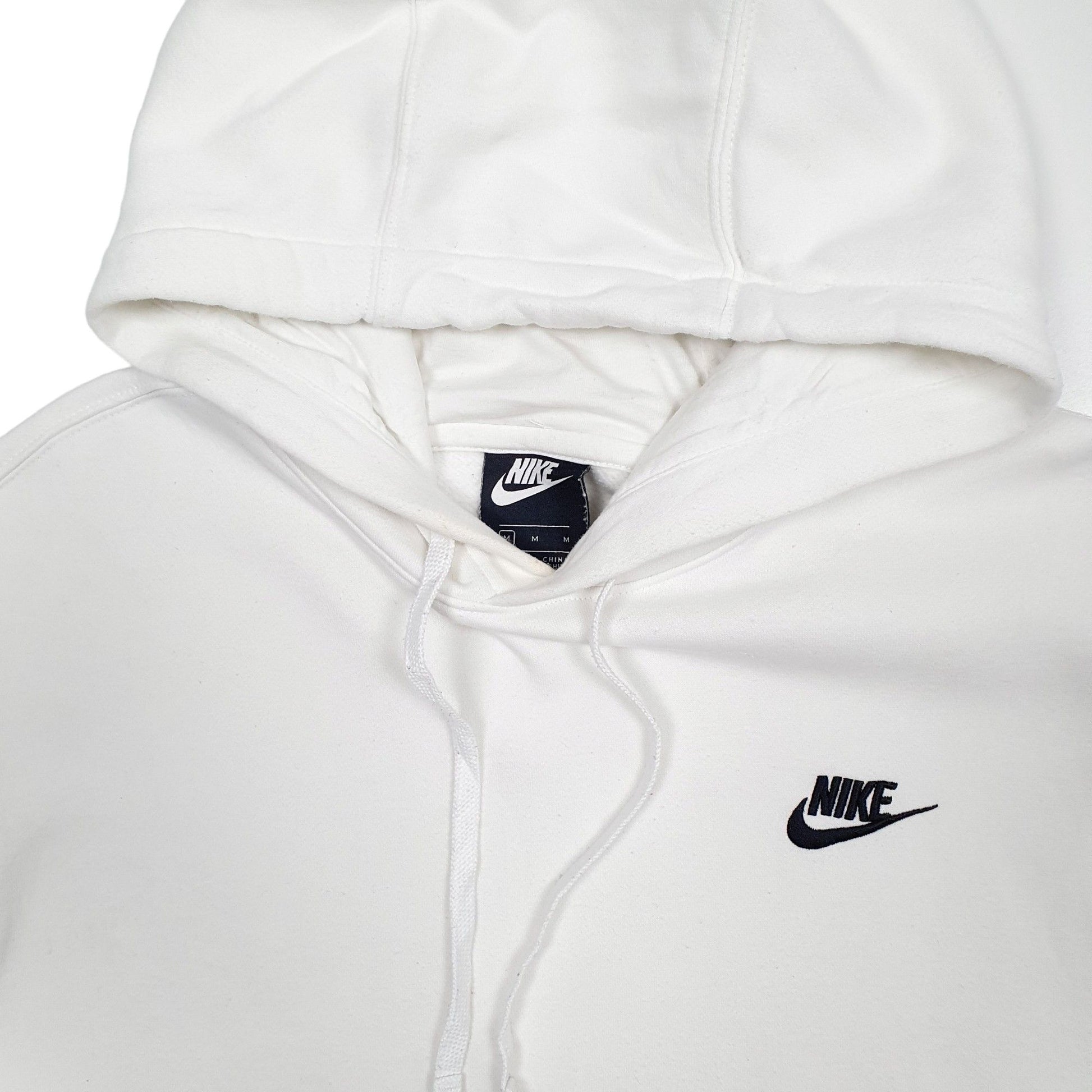Mens White Nike  Hoodie Jumper