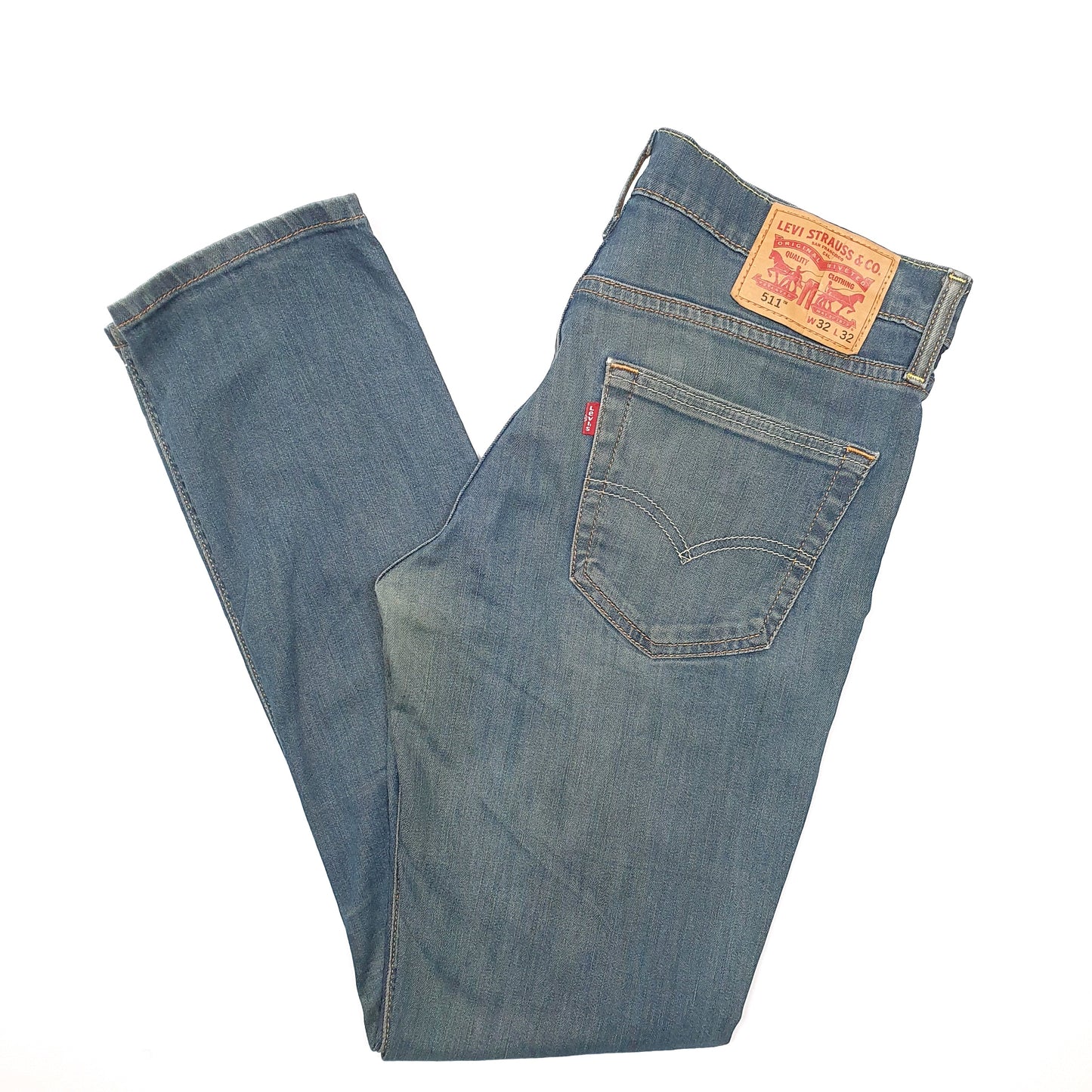 Levis 511 Slim Fit Jeans W32 L30 Blue