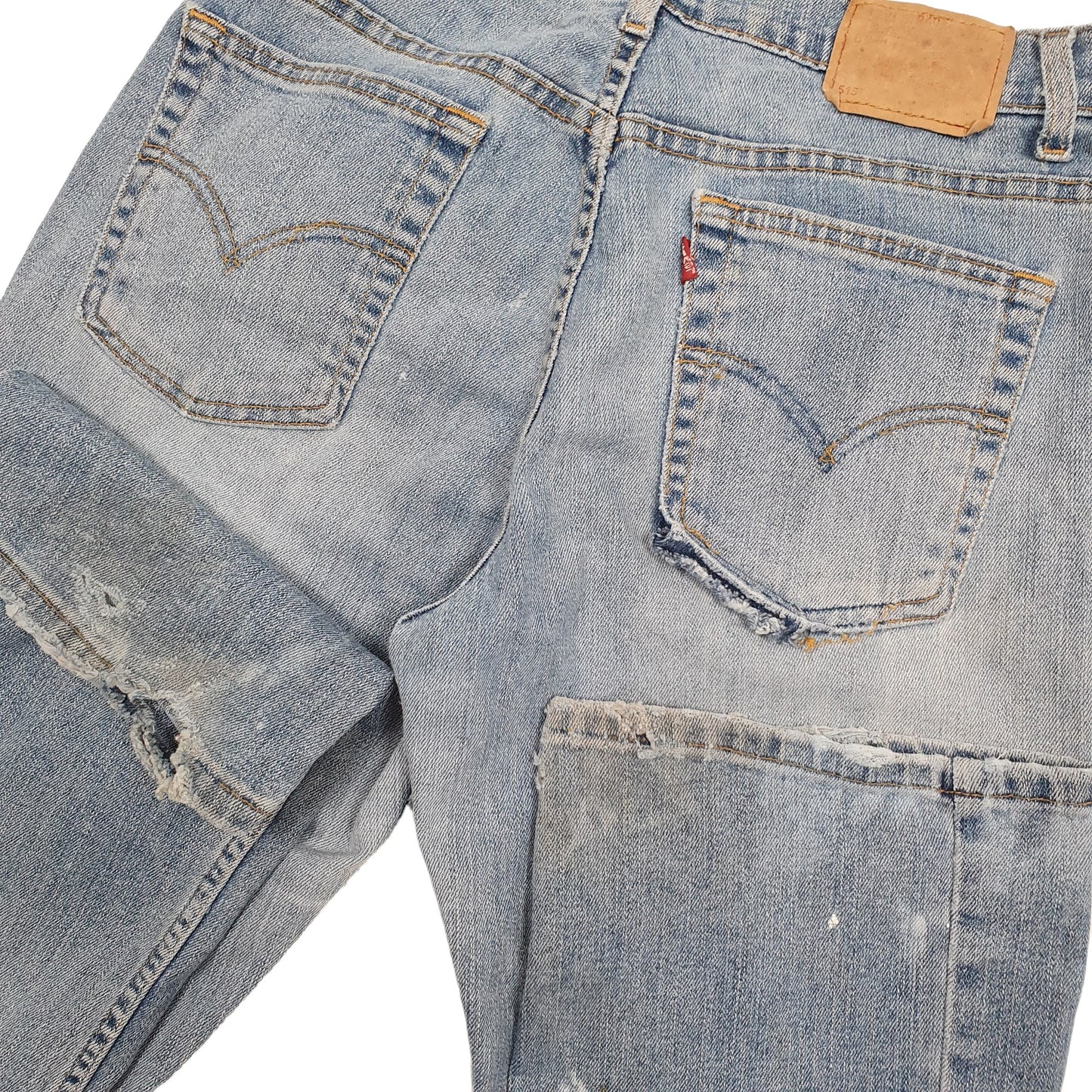 Levis 550 Relaxed Fit Jeans UK12 Blue