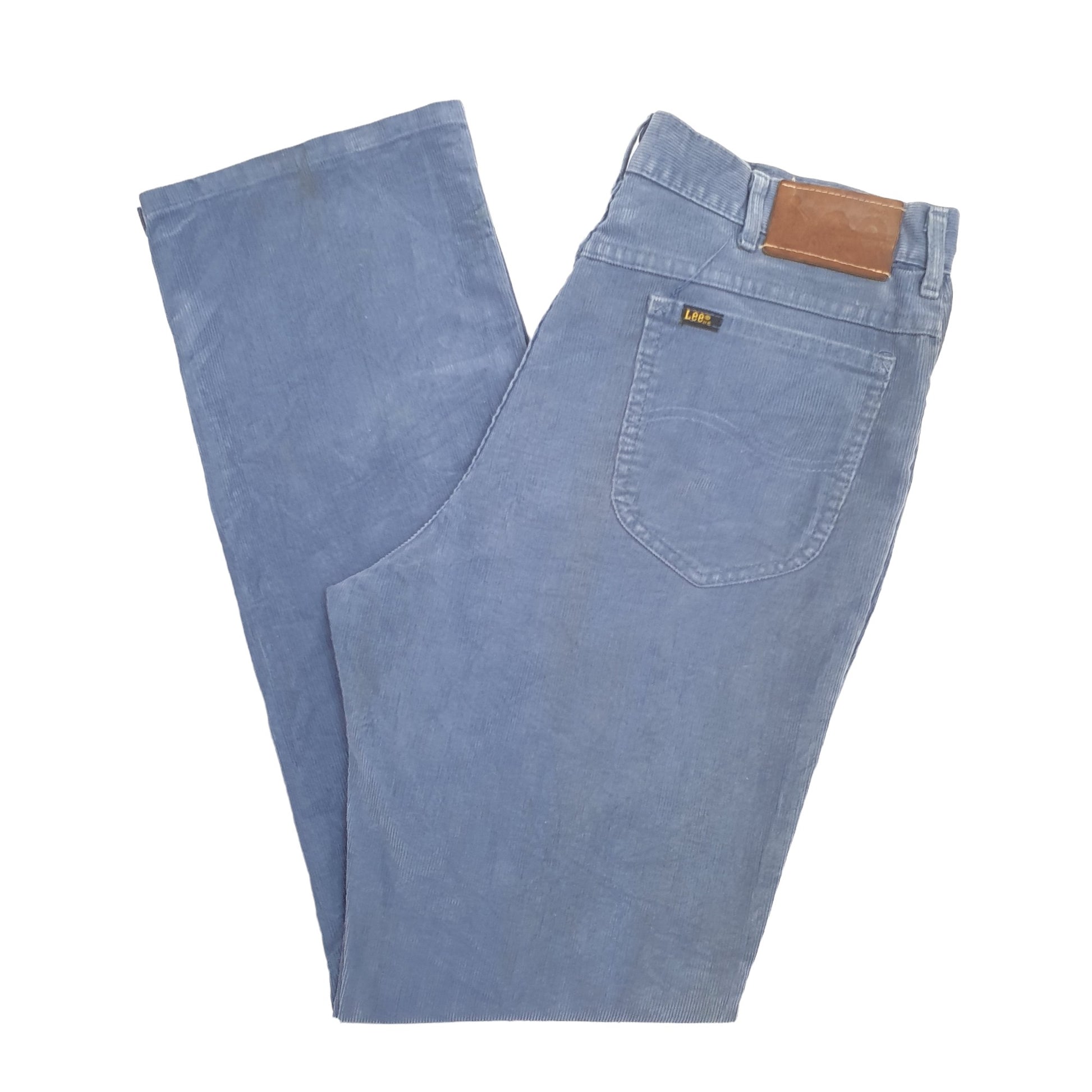 Mens Blue Lee  Corduroy Trousers