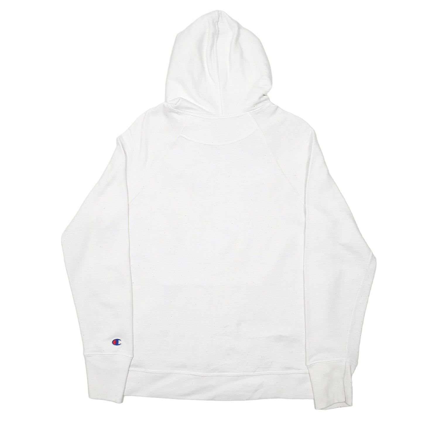 Mens White Champion  Hoodie Jumper