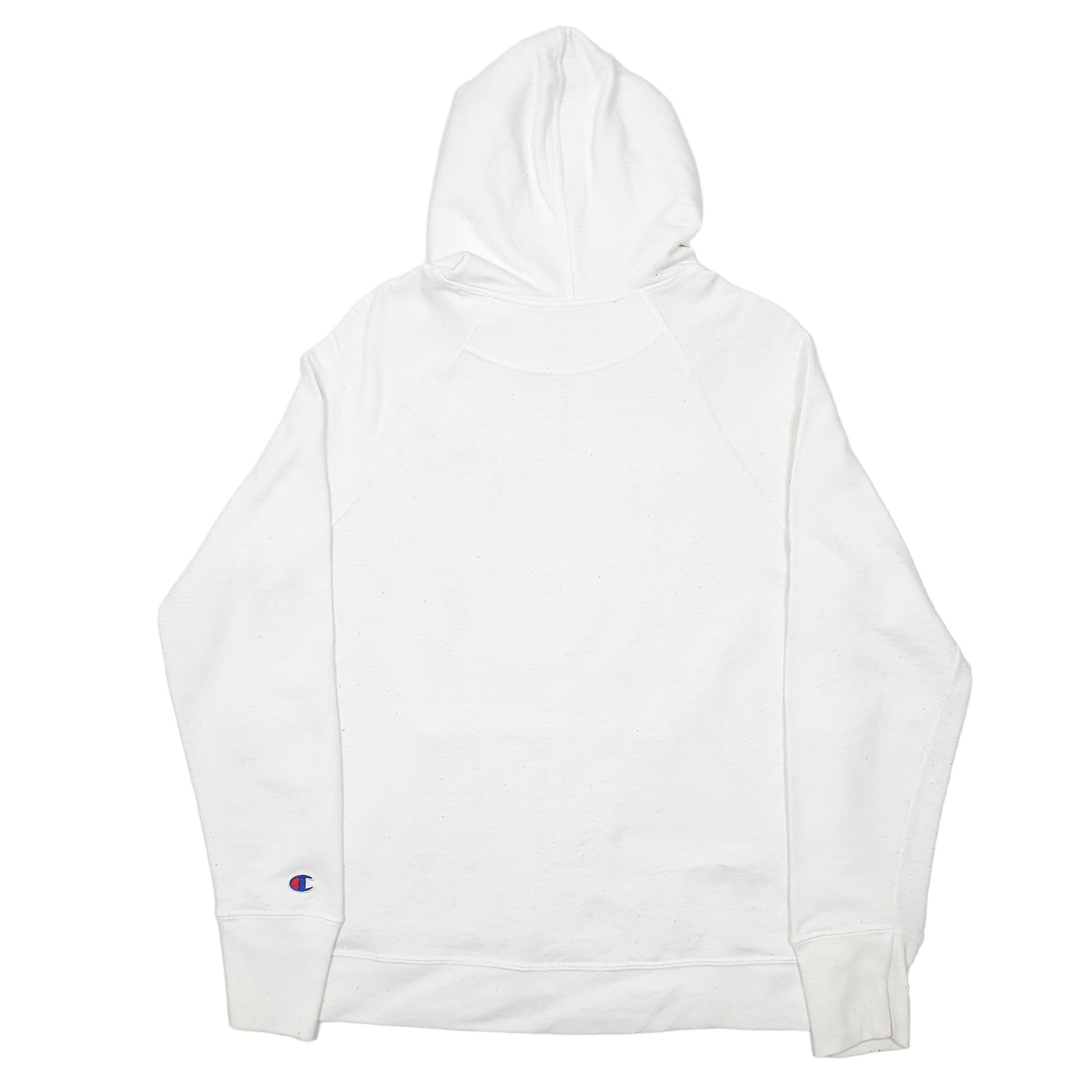 Mens White Champion  Hoodie Jumper