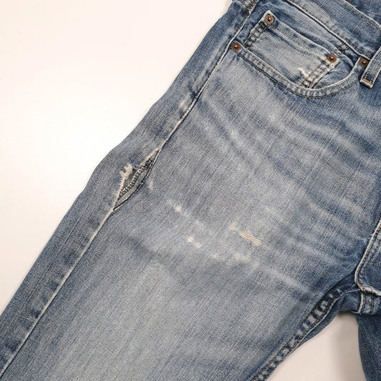 Levis 527 Bootcut Fit Jeans W32 L32 Blue