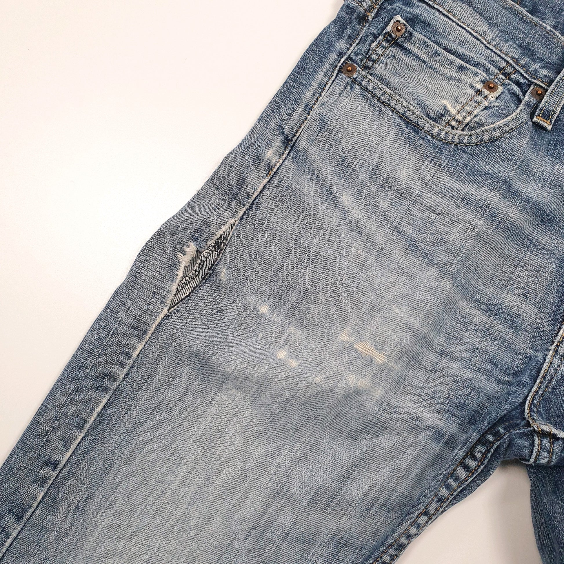 Levis 527 Bootcut Fit Jeans W32 L32 Blue