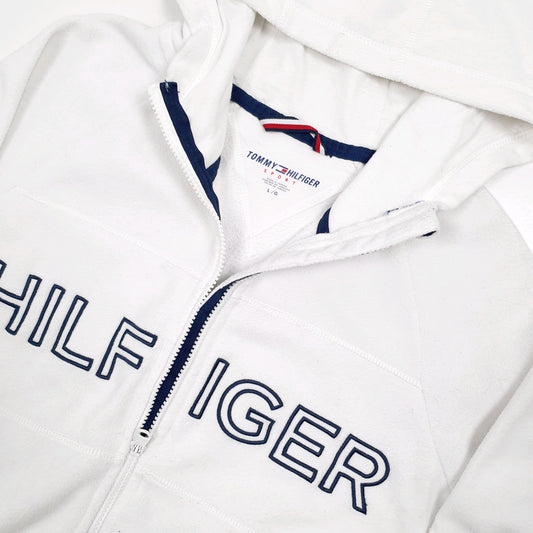 Tommy Hilfiger Full Zip Fleece M White