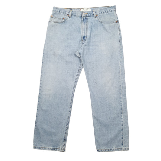 Levis 505 Regular Fit Jeans W36 L29 Blue