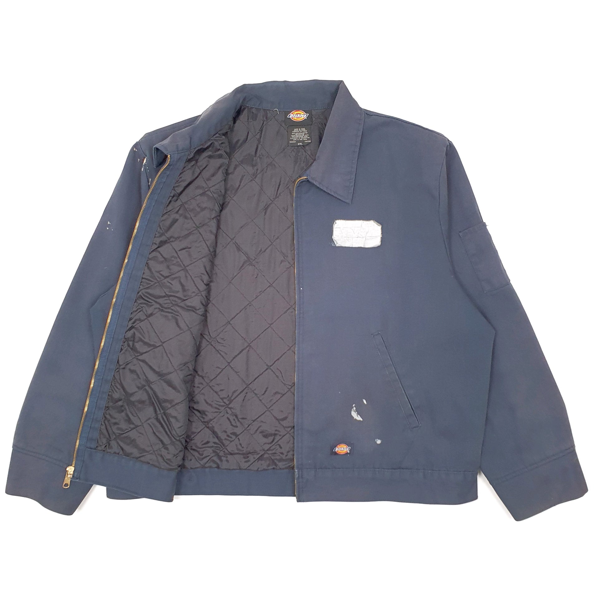 Mens Navy Dickies Eisenhower Bomber  Coat