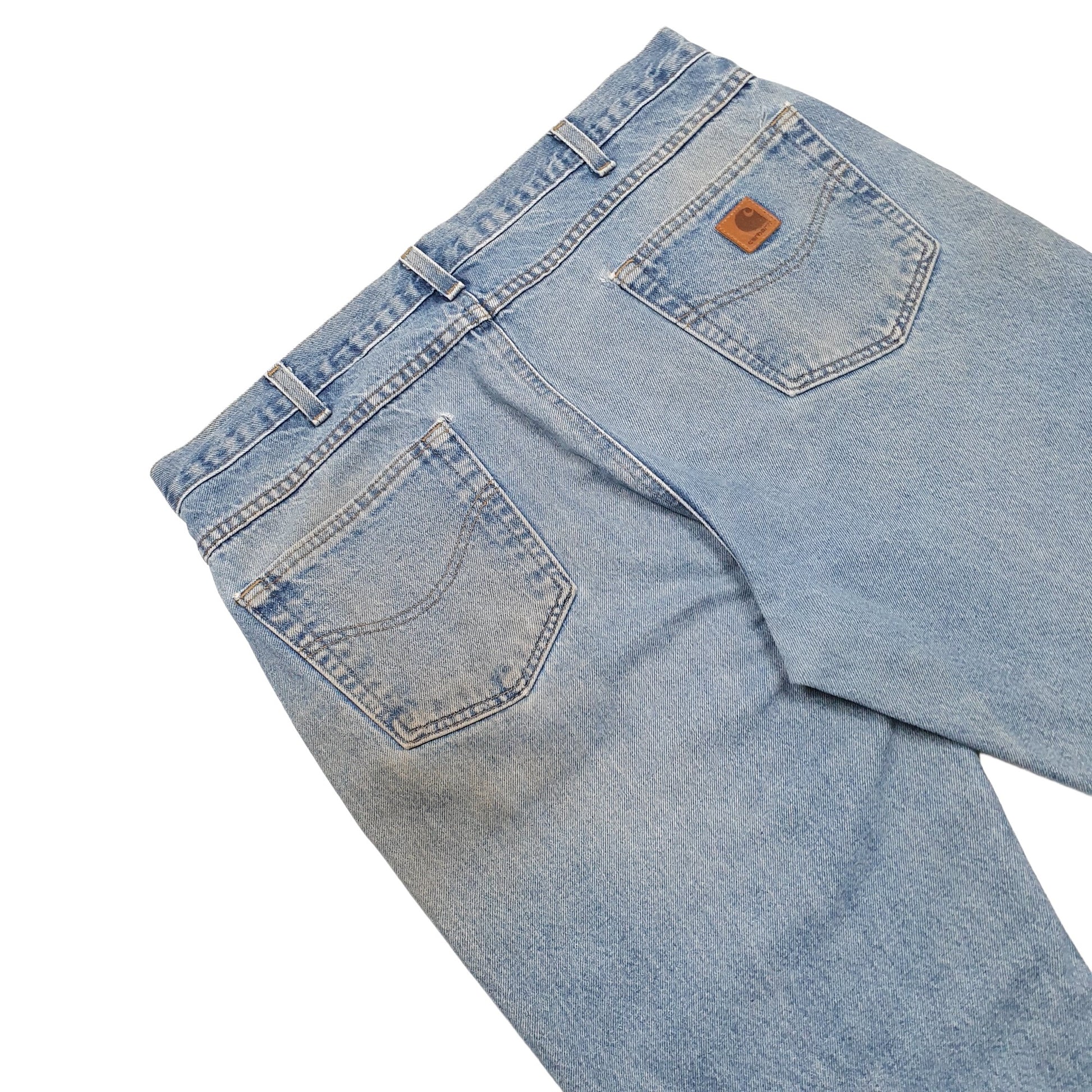 Mens Blue Carhartt  Carpenter Trousers