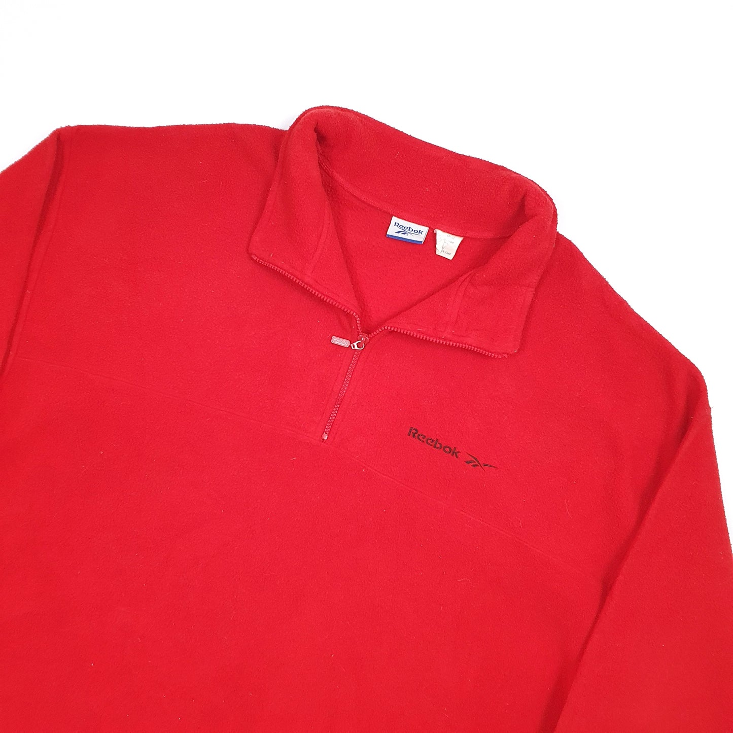 Reebok Quarter Zip Fleece XXXL Red