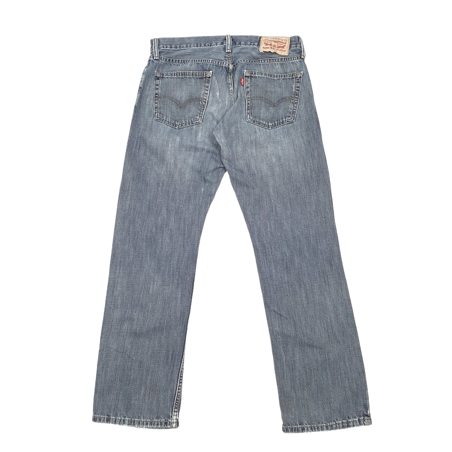 Levis 514 Straight Fit Jeans W33 L31 Grey