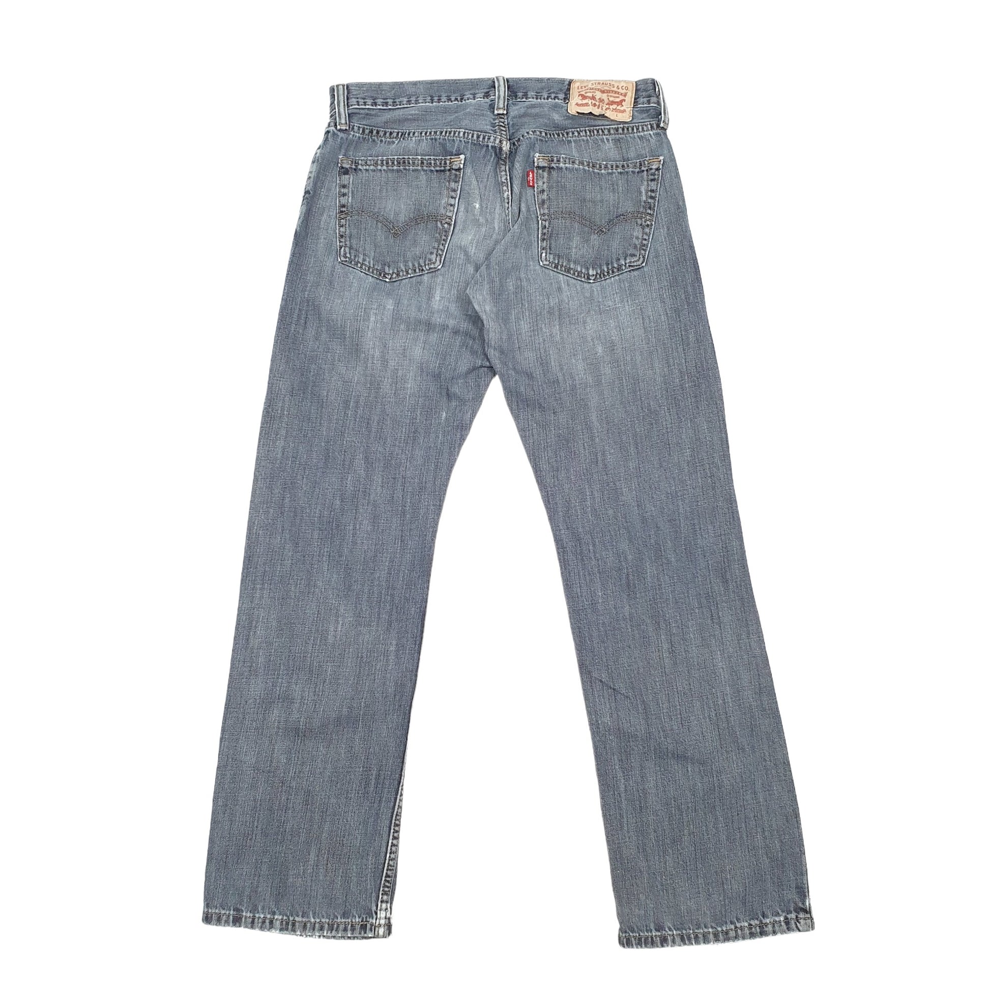 Levis 514 Straight Fit Jeans W33 L31 Grey