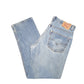 Mens Blue Levis  505 JeansW38 L32