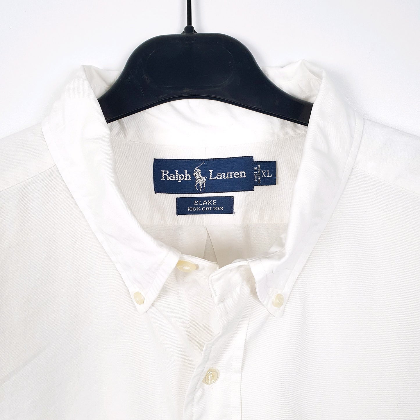 Mens White Ralph Lauren  Long Sleeve Shirt