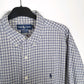 Polo Ralph Lauren Long Sleeve Yarmouth Fit Check Shirt Blue
