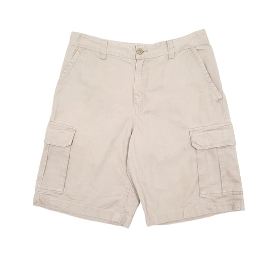 Beige Faded Glory Cargo Shorts