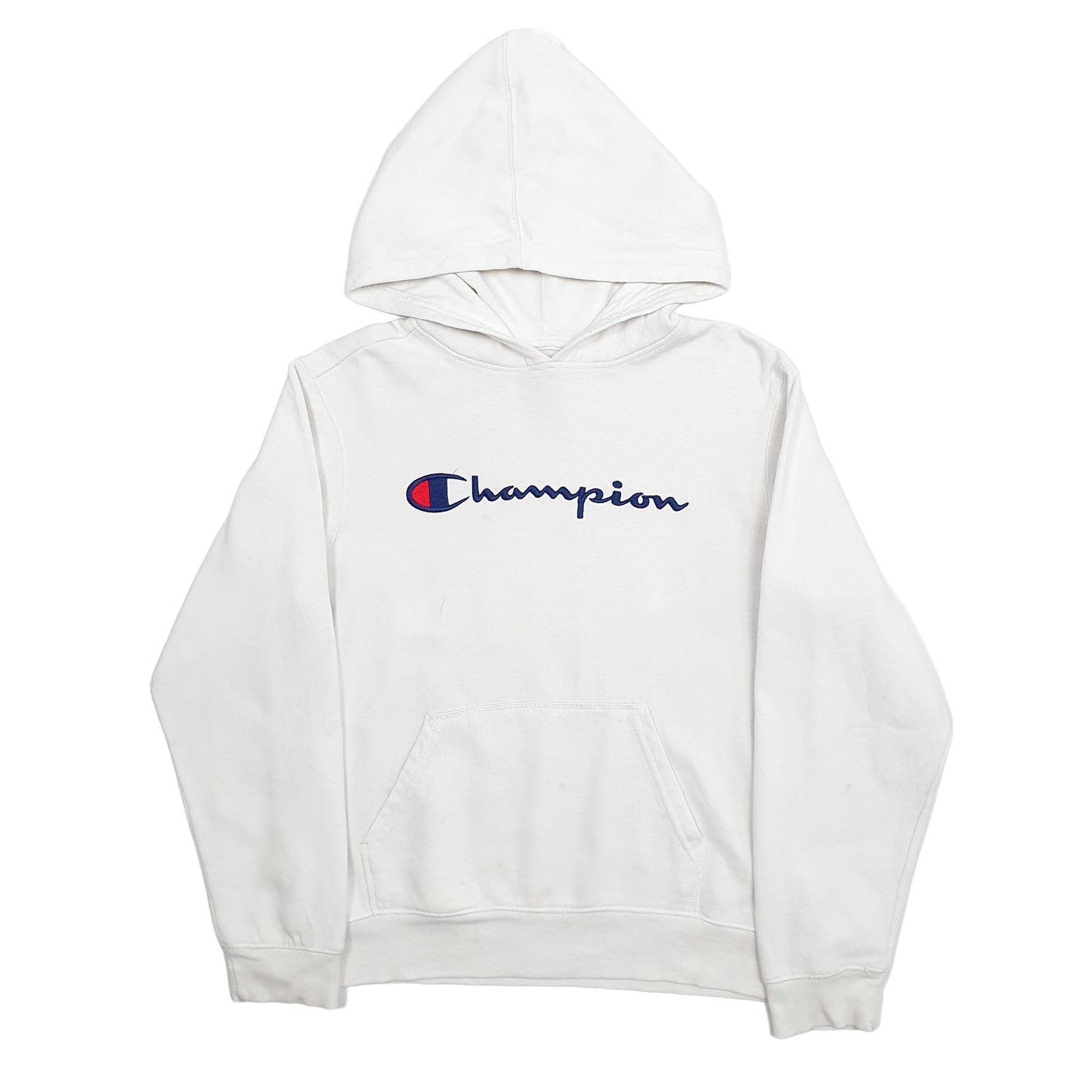Womens White Champion  Hoodie Jumper