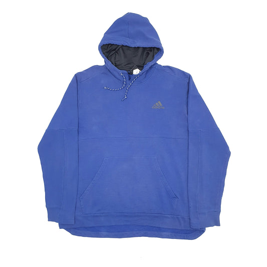 Adidas Hoodie XL Blue