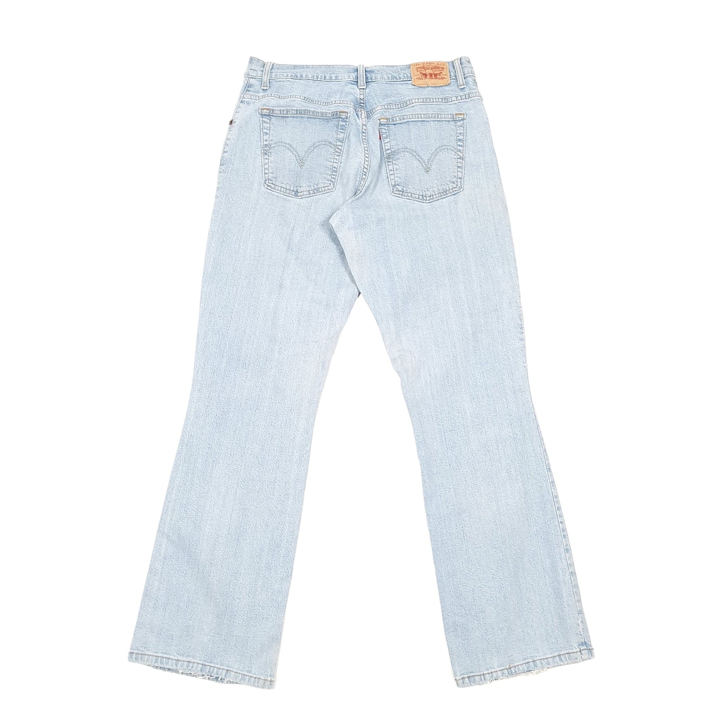 Levis 550 Relaxed Fit Bootcut Stretch Jeans UK14 Blue