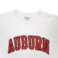 Mens White Champion USA College Auburn Crewneck Jumper