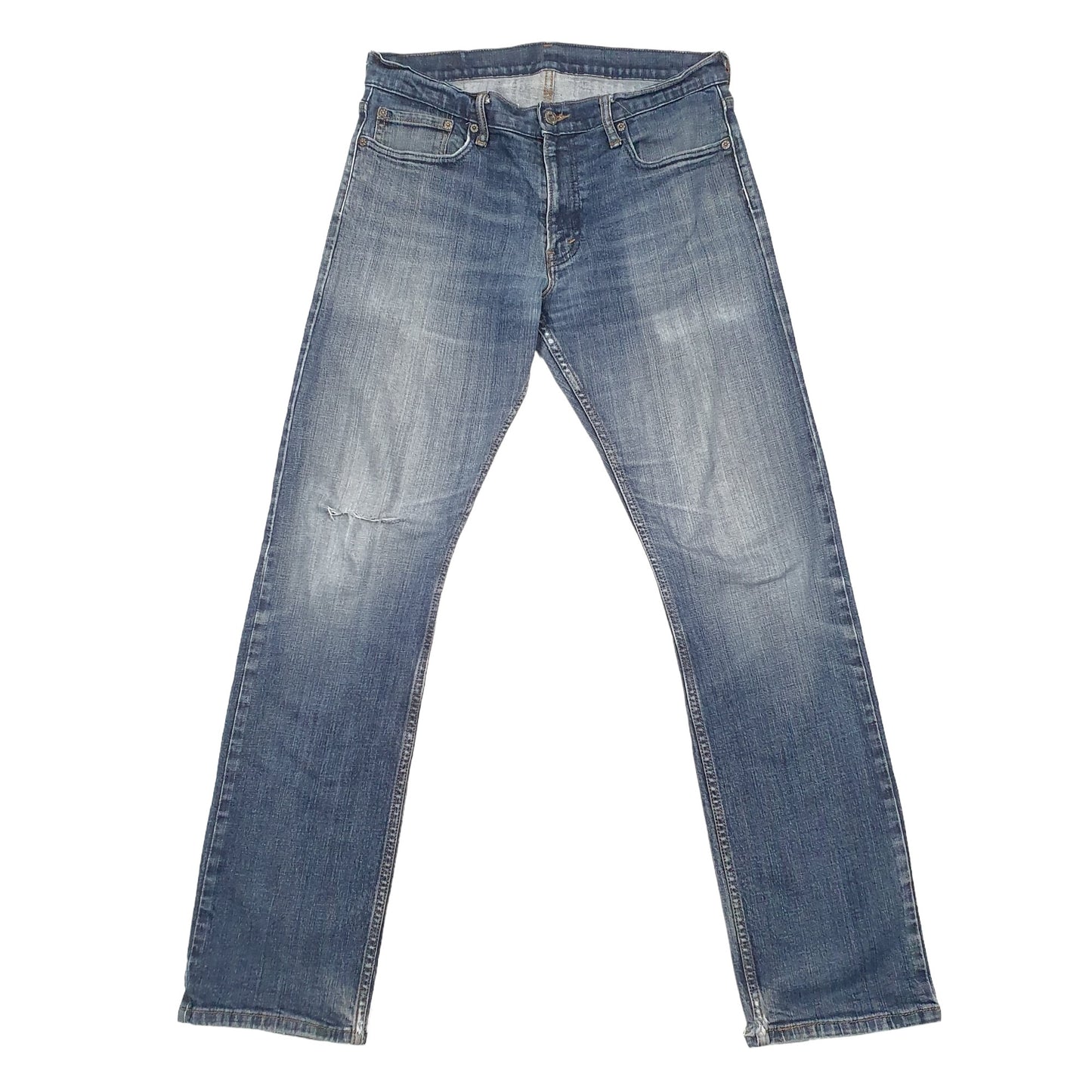 Levis 514 Straight Fit Stretch Jeans W34 L33 Blue