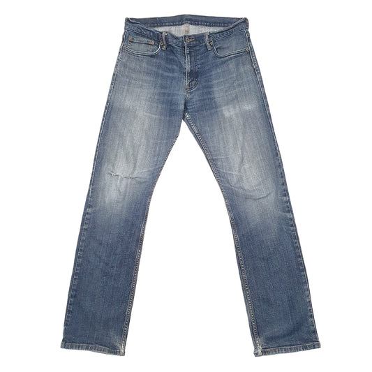 Levis 514 Straight Fit Stretch Jeans W34 L33 Blue