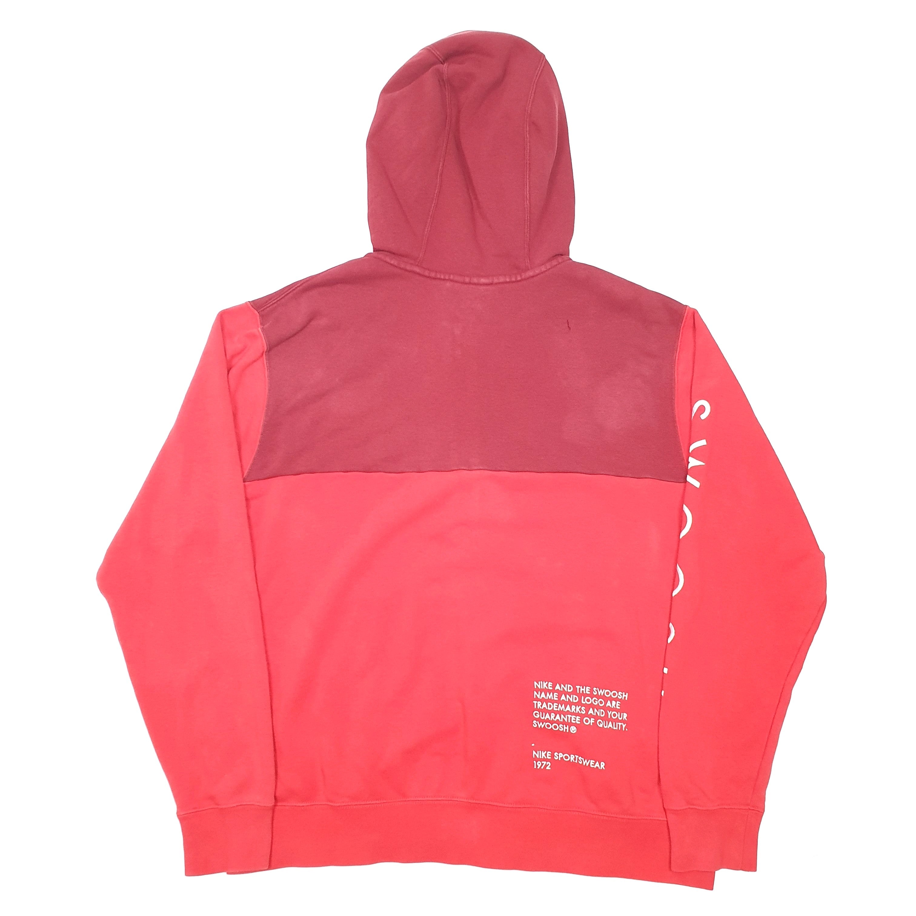 double swoosh nike sweatshirt