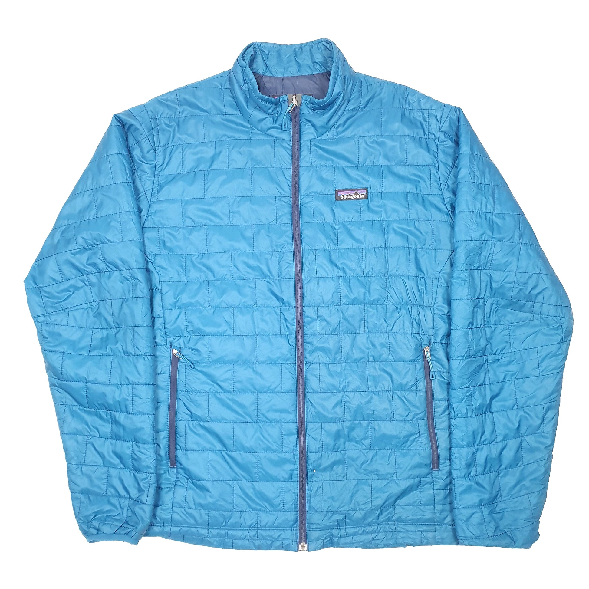 Mens Blue Patagonia Boston Consulting Group BCG Primaloft  Coat