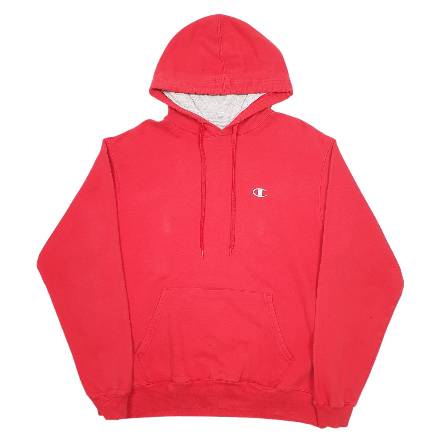 Mens Red Champion  Hoodie Jumper