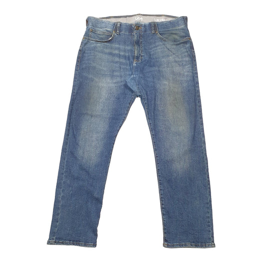 Lee Slim Straight Straight Fit Jeans W38 L29 Blue