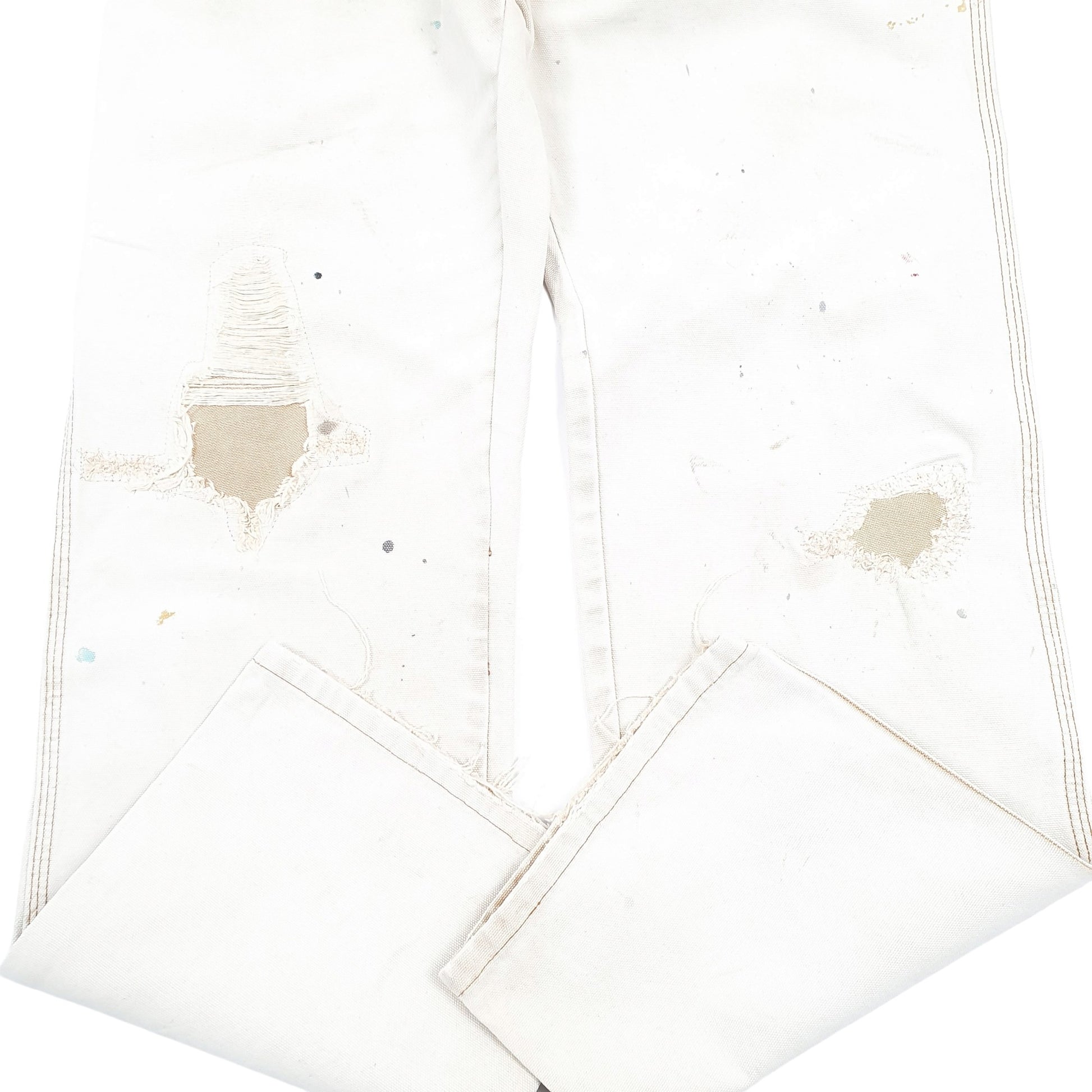 Mens Dickies Beige Carpenter Trousers W32 L31 Beige