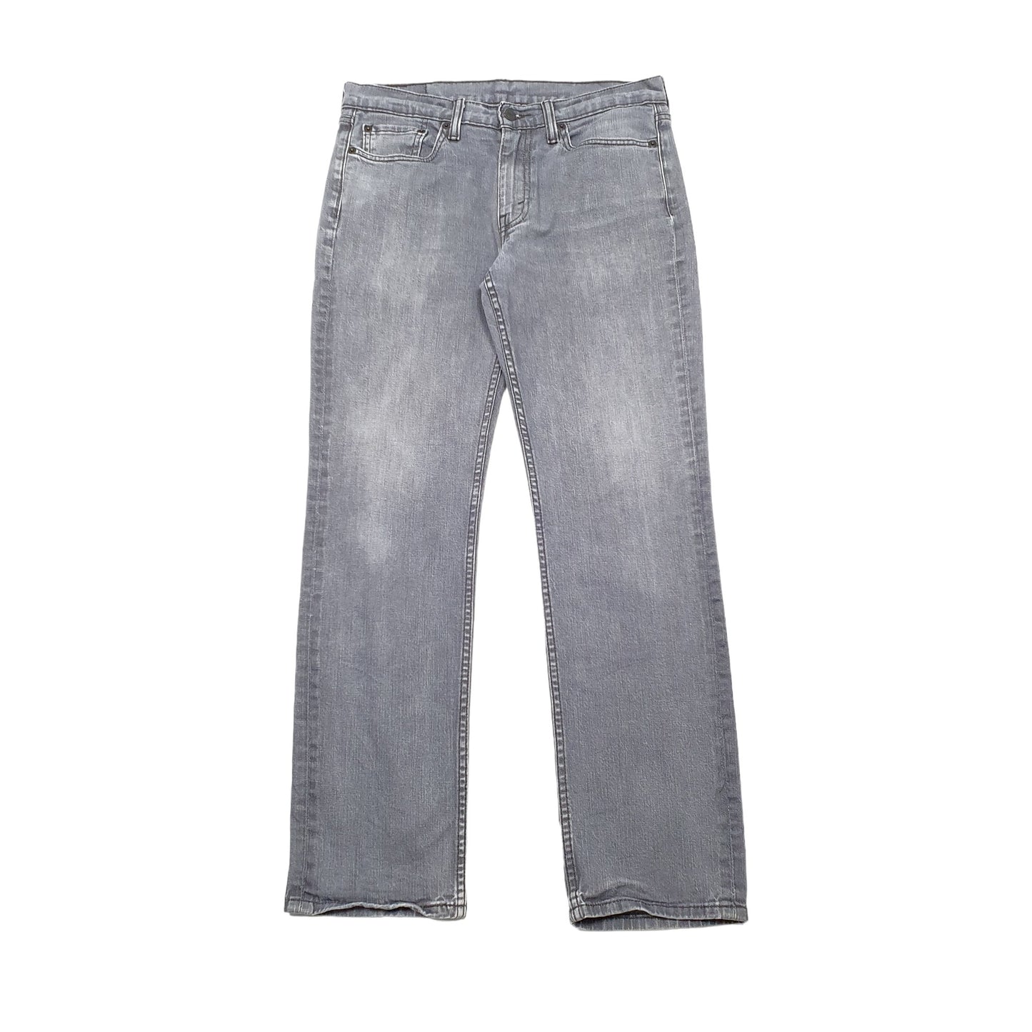 Levis 514 Straight Fit Jeans W32 L31 Grey