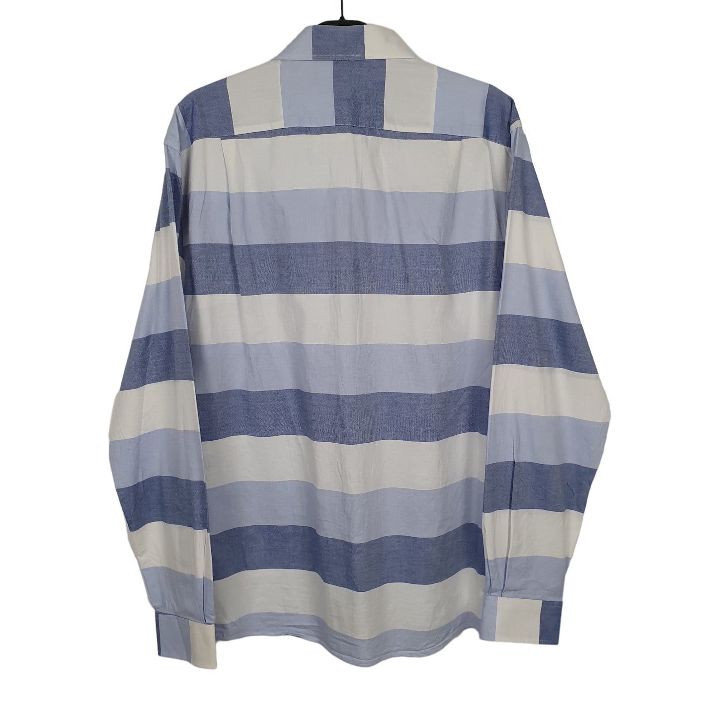 Tommy Hilfiger Long Sleeve Regular Fit Striped Shirt Blue
