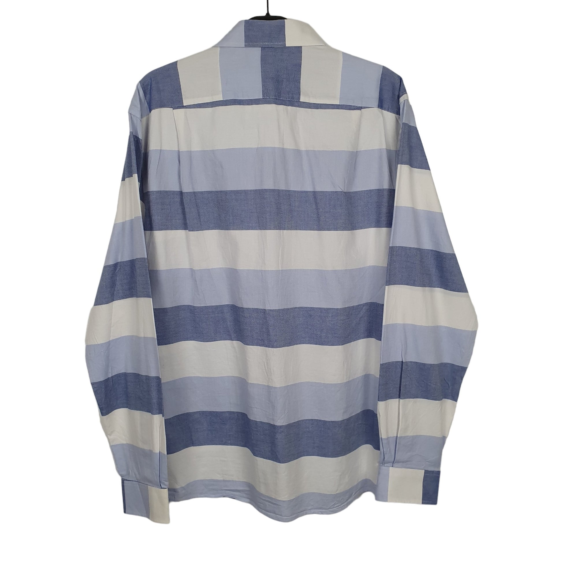 Tommy Hilfiger Long Sleeve Regular Fit Striped Shirt Blue