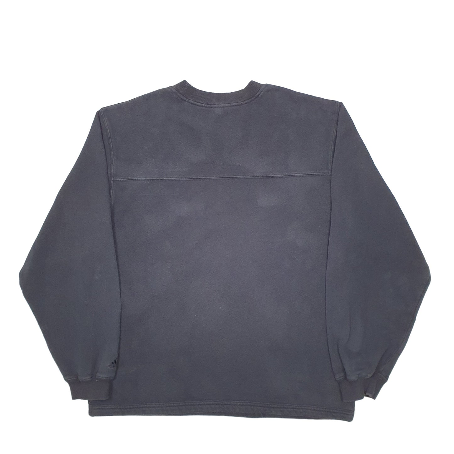 Mens Black Adidas  Crewneck Jumper