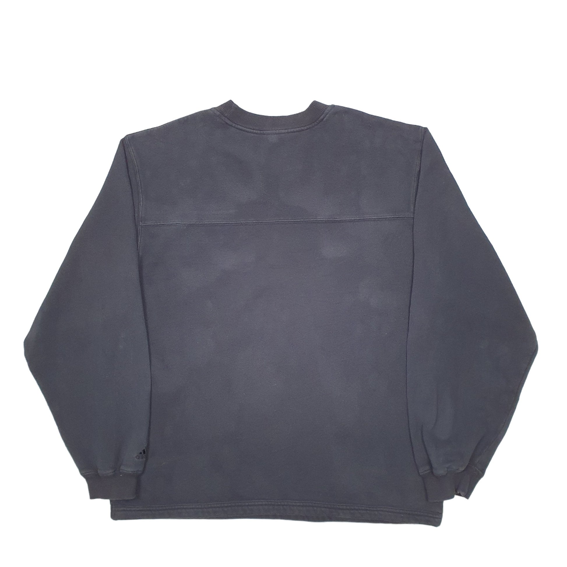 Mens Black Adidas  Crewneck Jumper