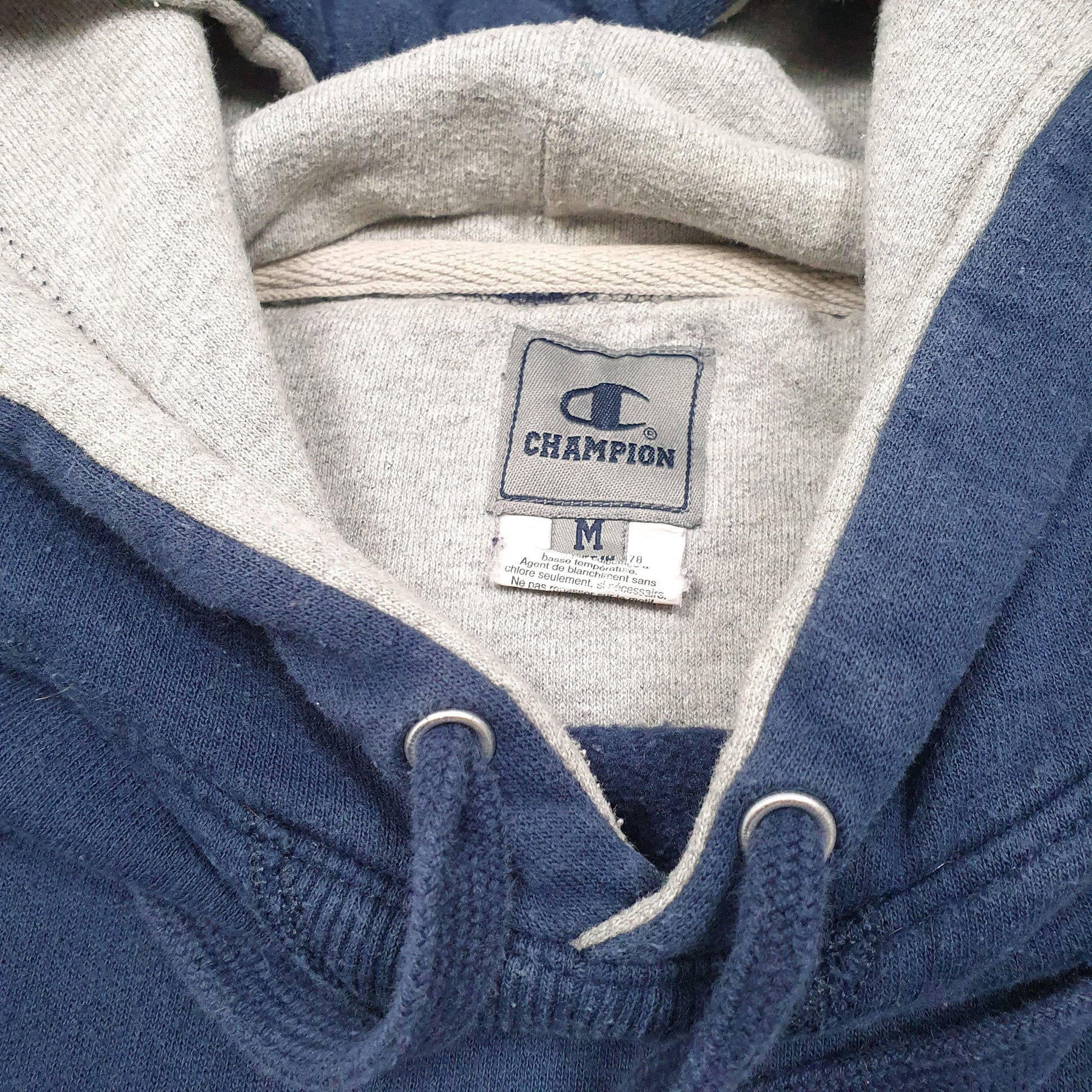 Mens Navy Champion  Hoodie Jumper