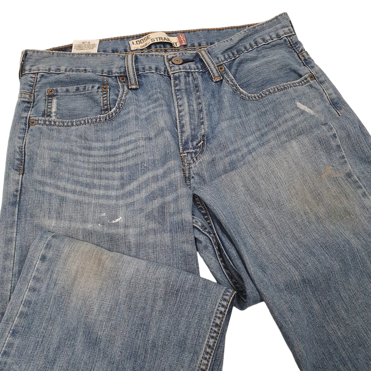 Levis 569 Loose Fit Jeans W32 L30 Blue